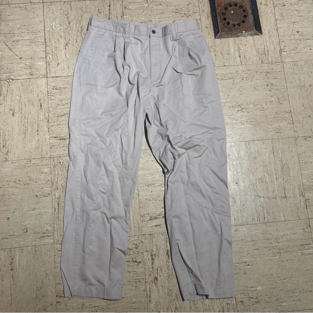 Lee Men's Light Gray Chinos